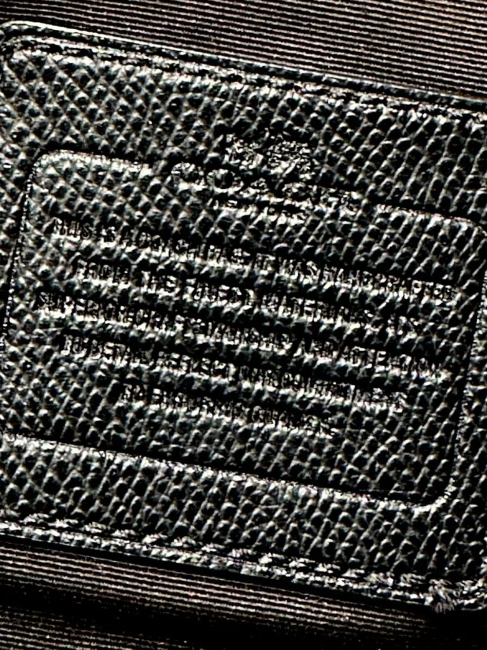 Coach Mini Ruby Crossbody Bag Black Pebbled Leather Turnlock F34604